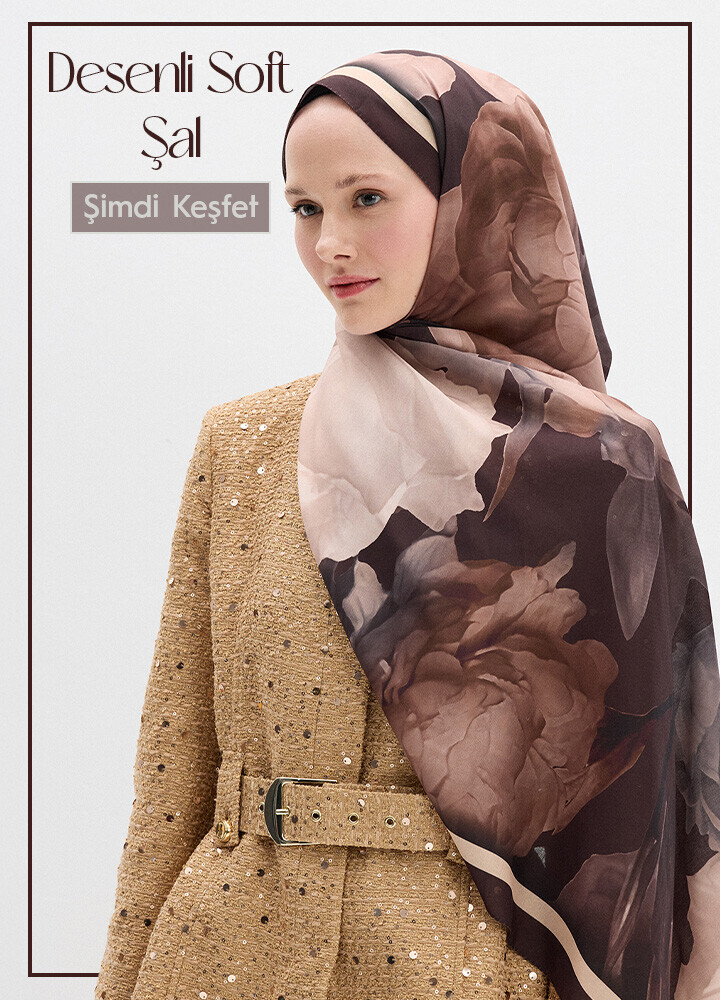 Desenli Eşarp