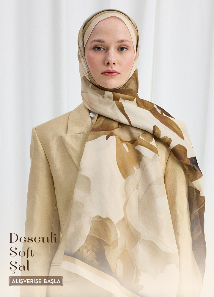 Desenli Eşarp