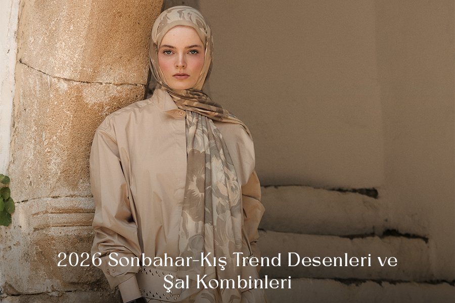 2026 Sonbahar-Kış Trend Desenleri ve Şal Kombinleri