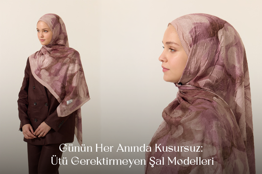 Günün Her Anında Kusursuz: Ütü Gerektirmeyen Şal Modelleri