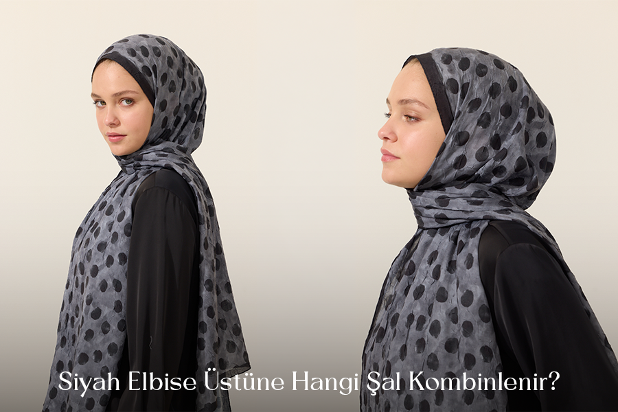 Siyah Elbise Üstüne Hangi Şal Kombinlenir?