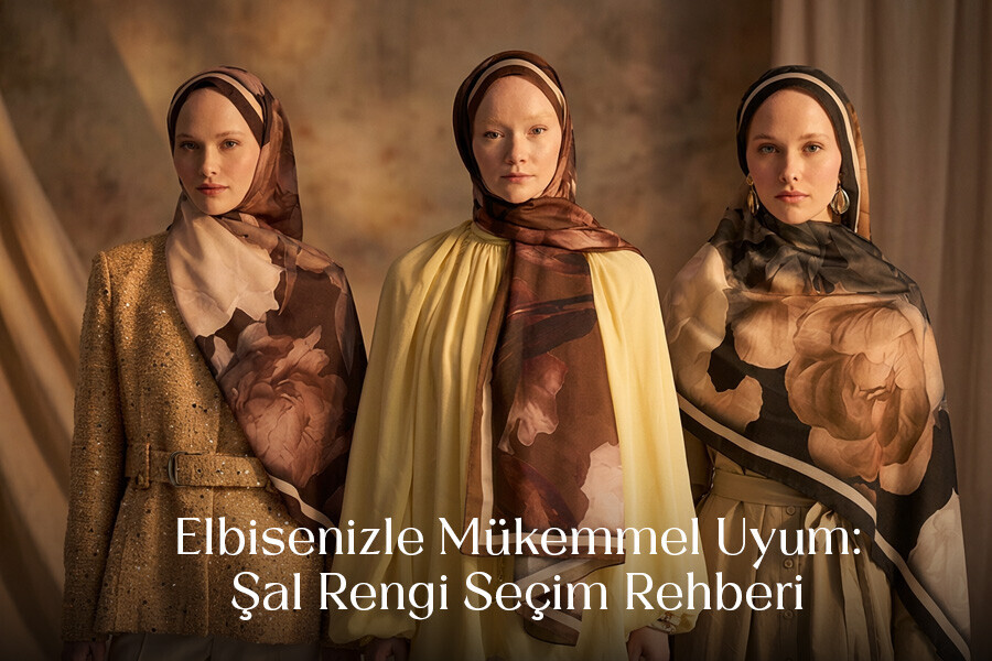 Elbisenizle Mükemmel Uyum: Şal Rengi Seçim Rehberi