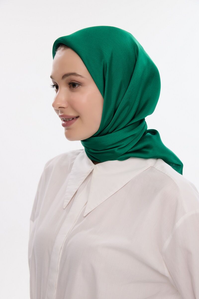Abiye Saten Janjan Eşarp - Benetton - 3