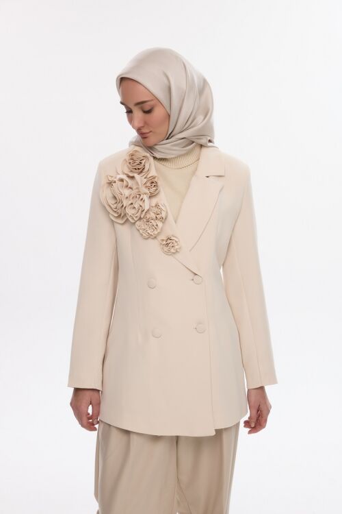 Abiye Saten Janjan Eşarp - Dut - Camellia Scarfs (1)