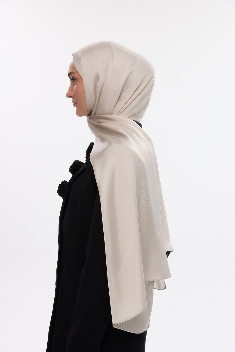 Abiye Saten Janjan Şal - Dut - 2