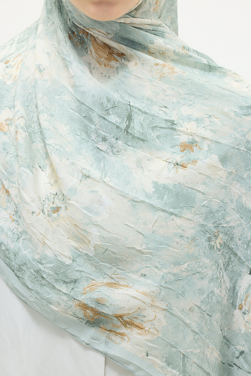 Amora Kraş Şal - Mint - 4