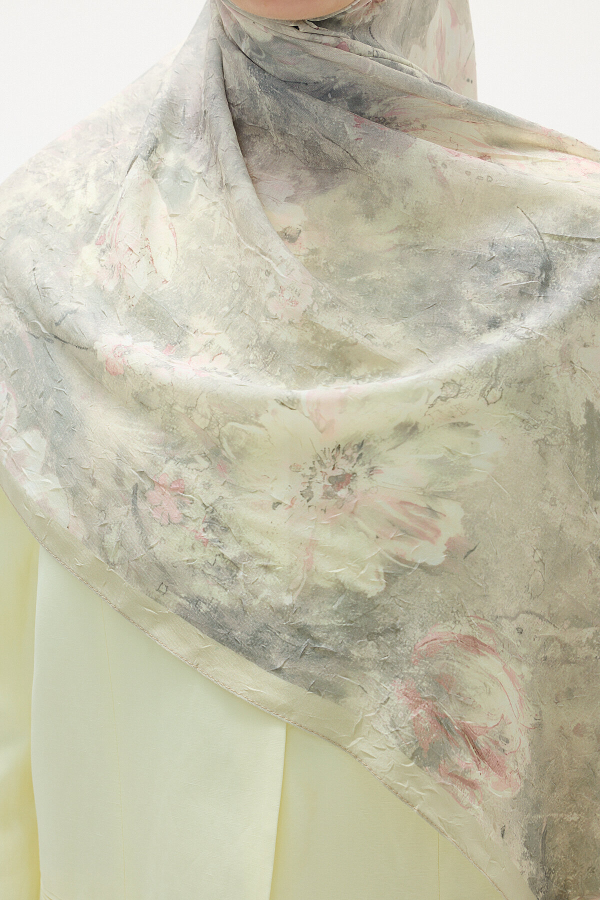 Amora Kraş Şal - Olive - Camellia Scarfs (1)