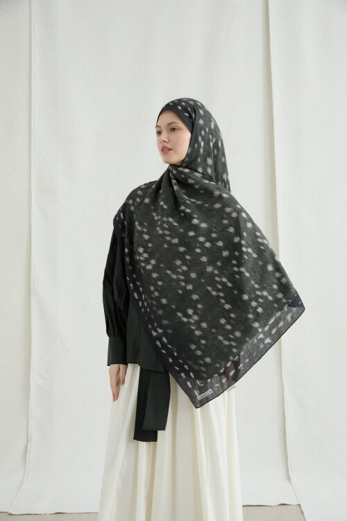 Bambi Kraş Şal - Yeşil - Camellia Scarfs (1)