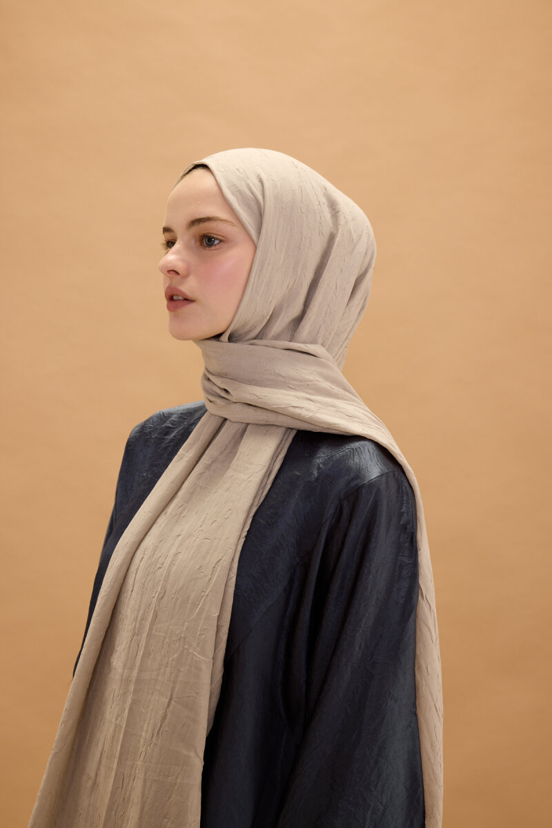 Bambu Kraş Şal - Kum - 3