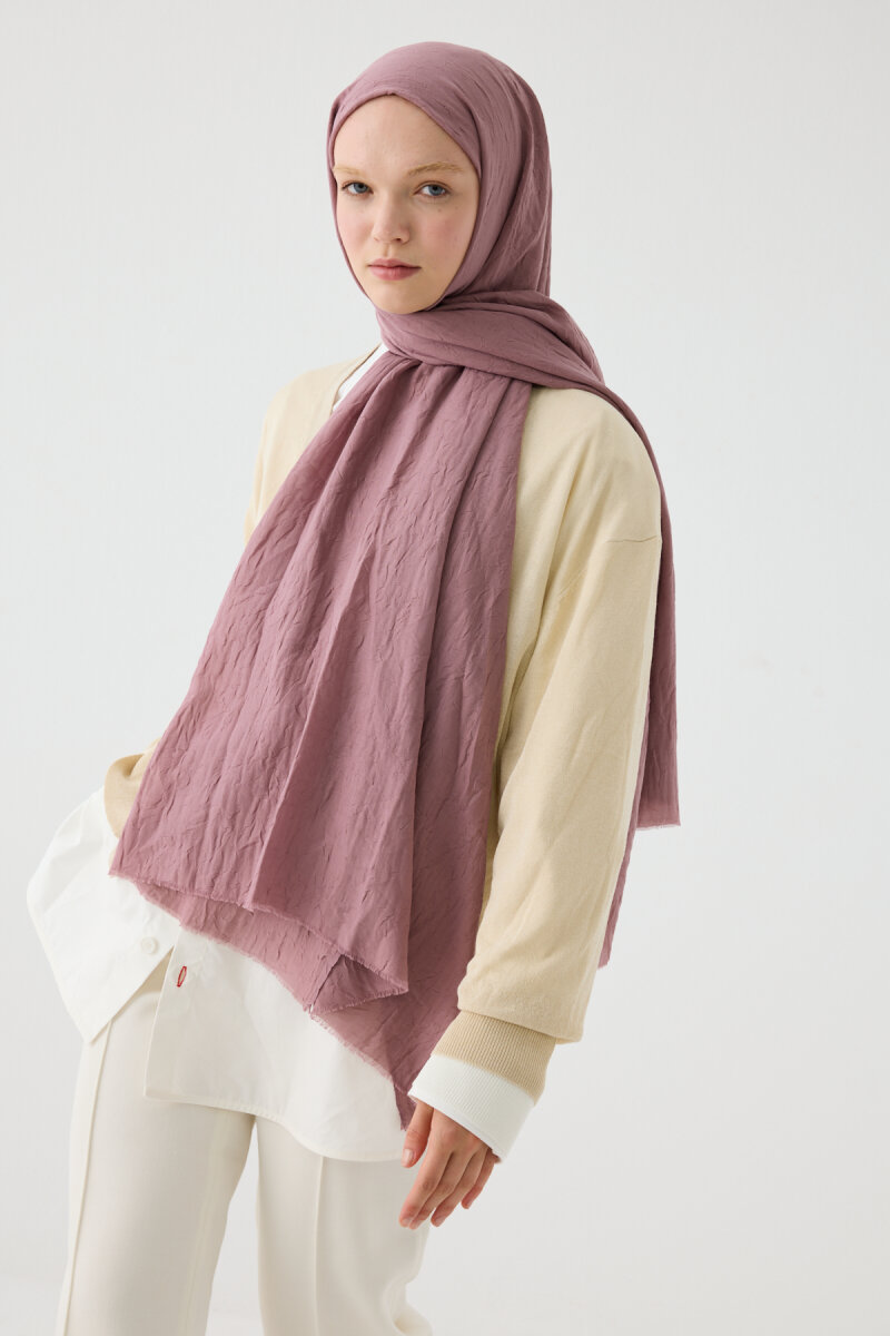 Bambu Kraş Şal - Lavanta - 3