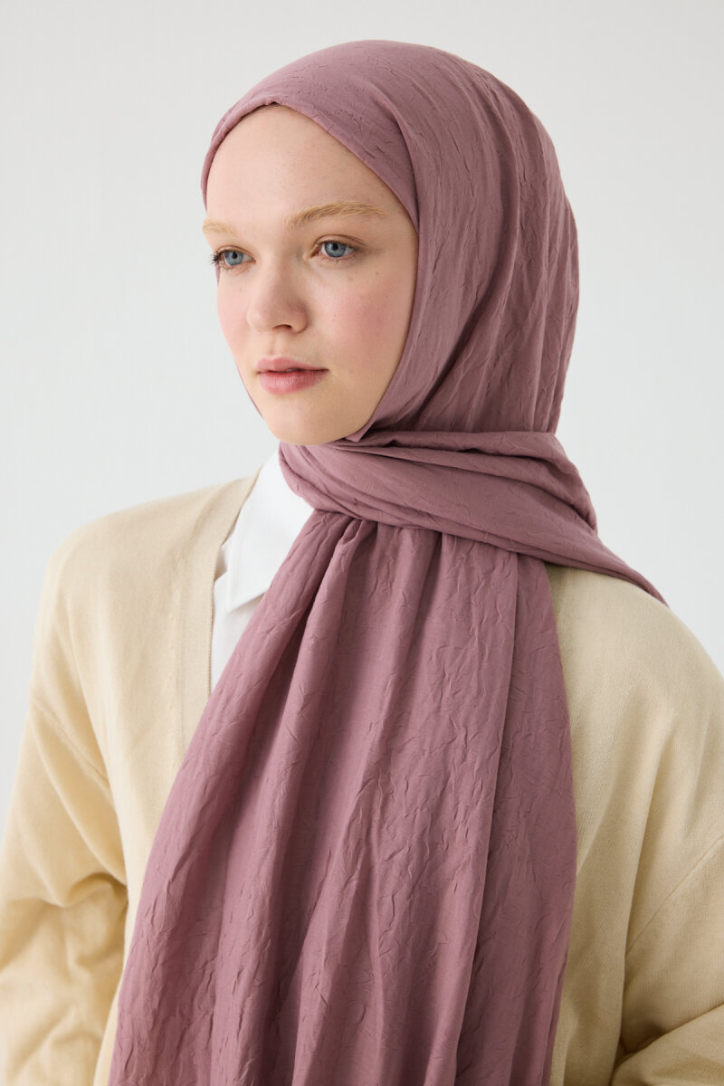 Bambu Kraş Şal - Lavanta - 4