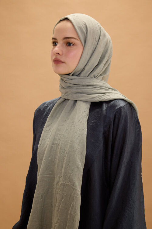 Bambu Kraş Şal - Mint - Camellia Scarfs (1)