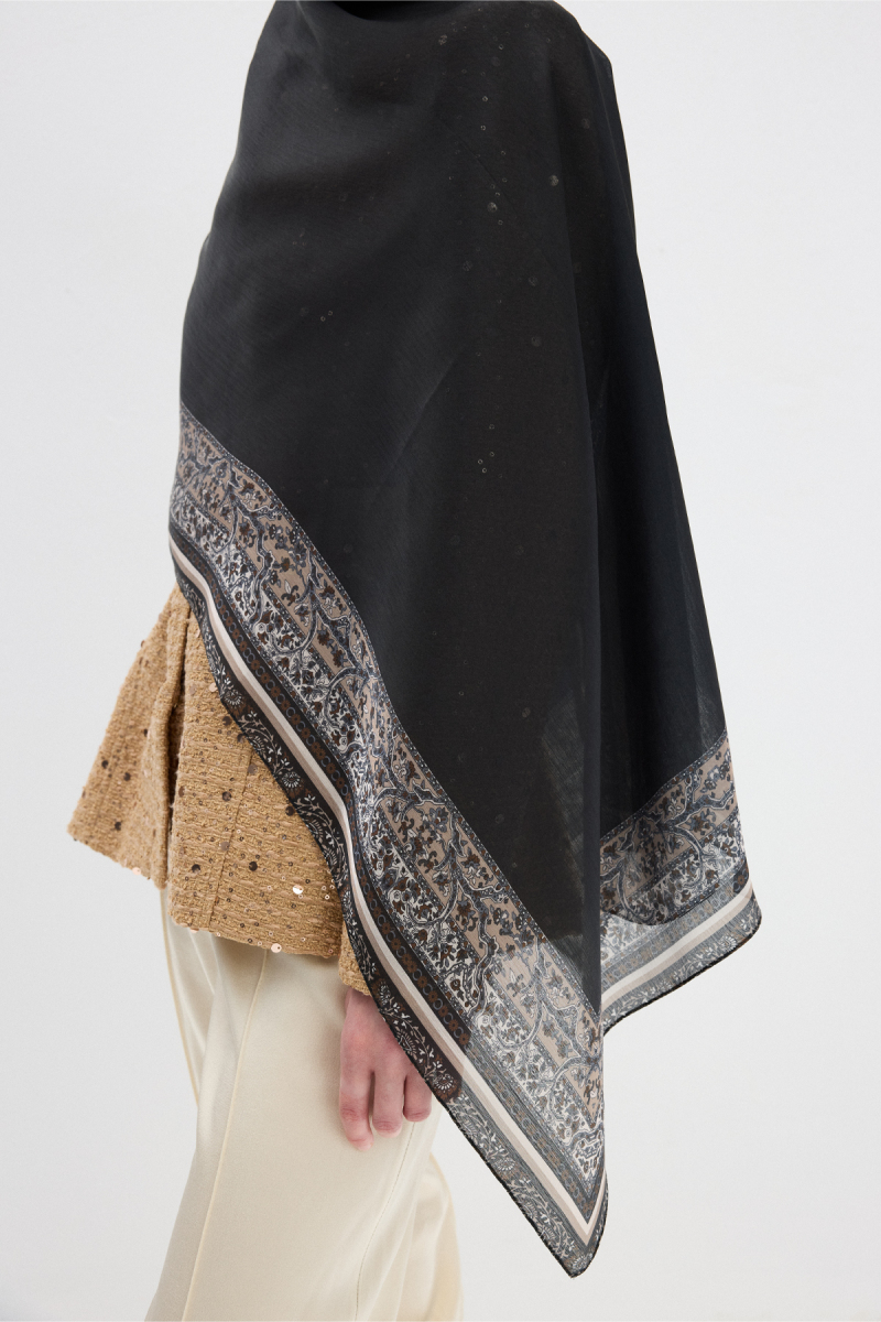 Border Shine - Siyah Bej - 4