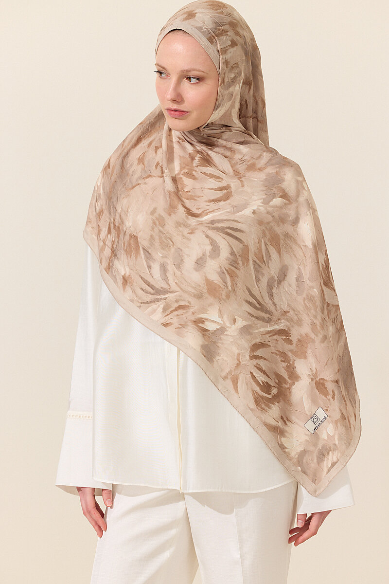 Brush Kraş Şal - Kum - 2