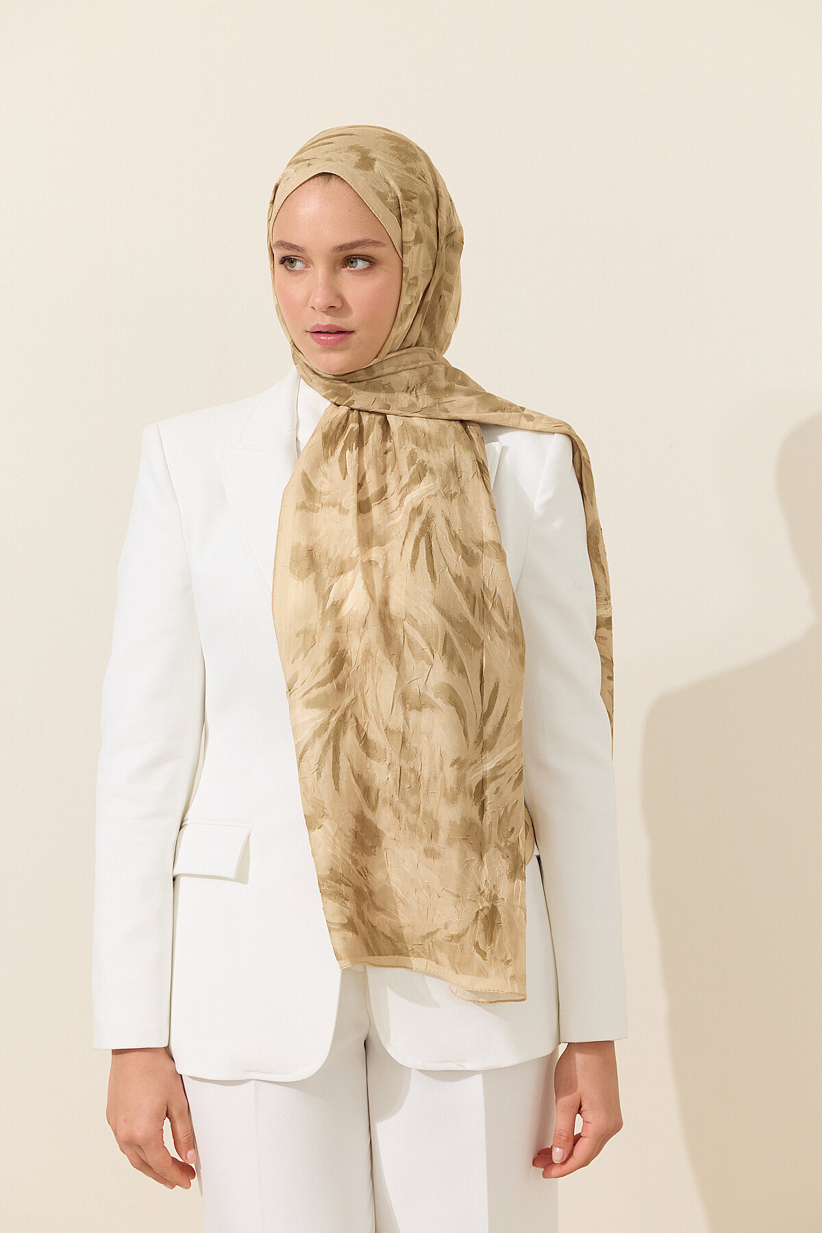 Brush Kraş Şal - Tereyağ Sarısı - Camellia Scarfs (1)