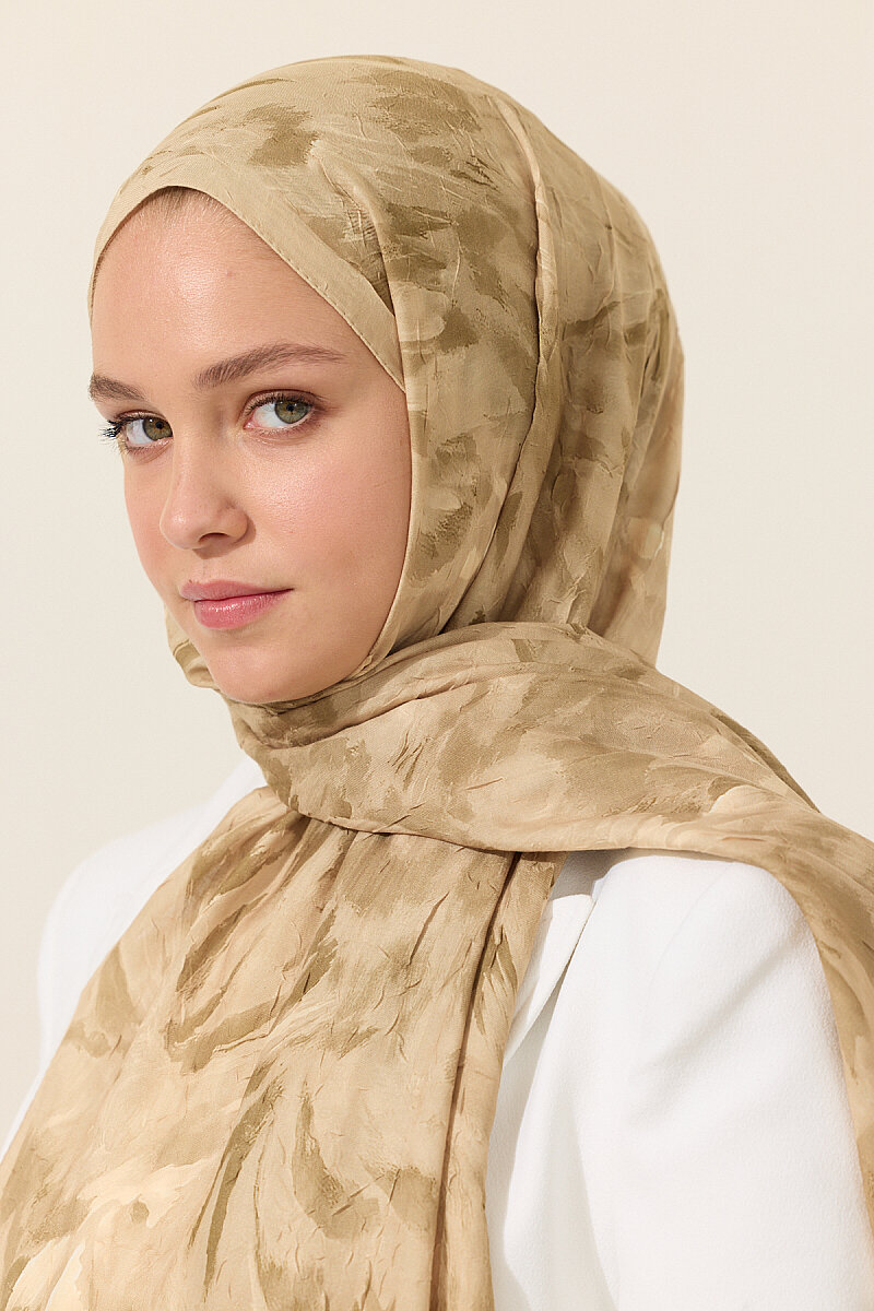 Brush Kraş Şal - Tereyağ Sarısı - 4