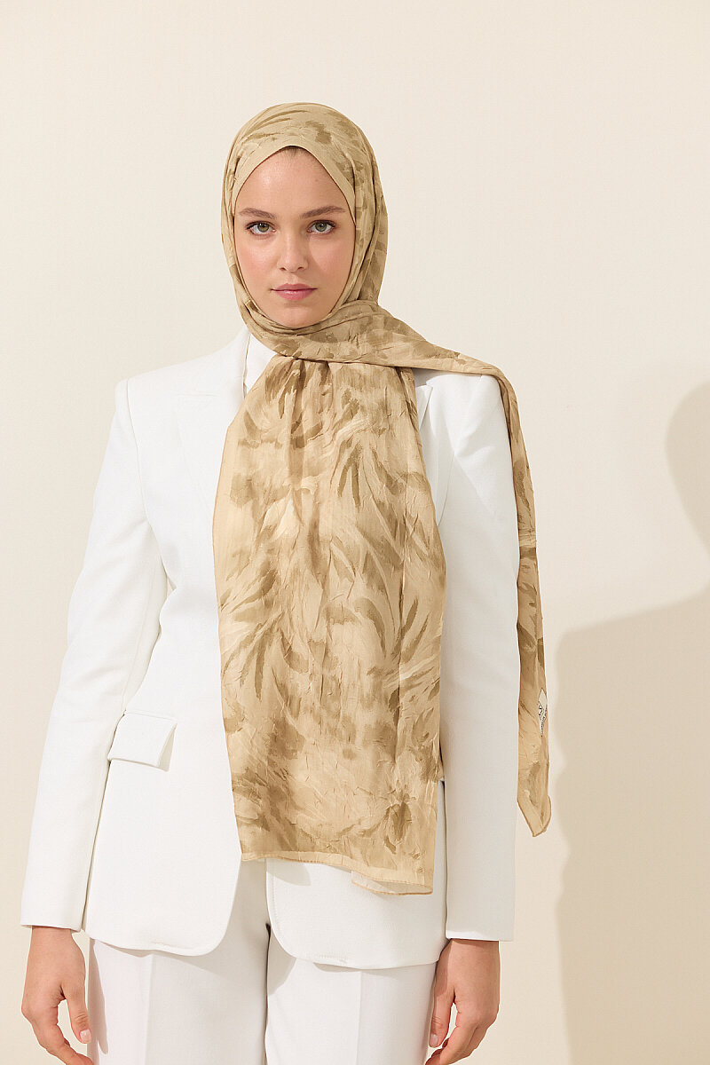 Brush Kraş Şal - Tereyağ Sarısı - 1