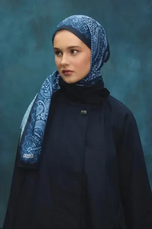 Classic Soft Collection - Lacivert - Camellia Scarfs (1)