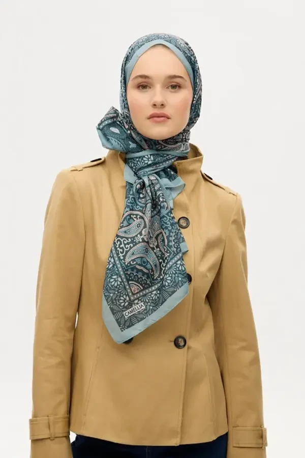 Classic Soft Collection - Mavi - Camellia Scarfs
