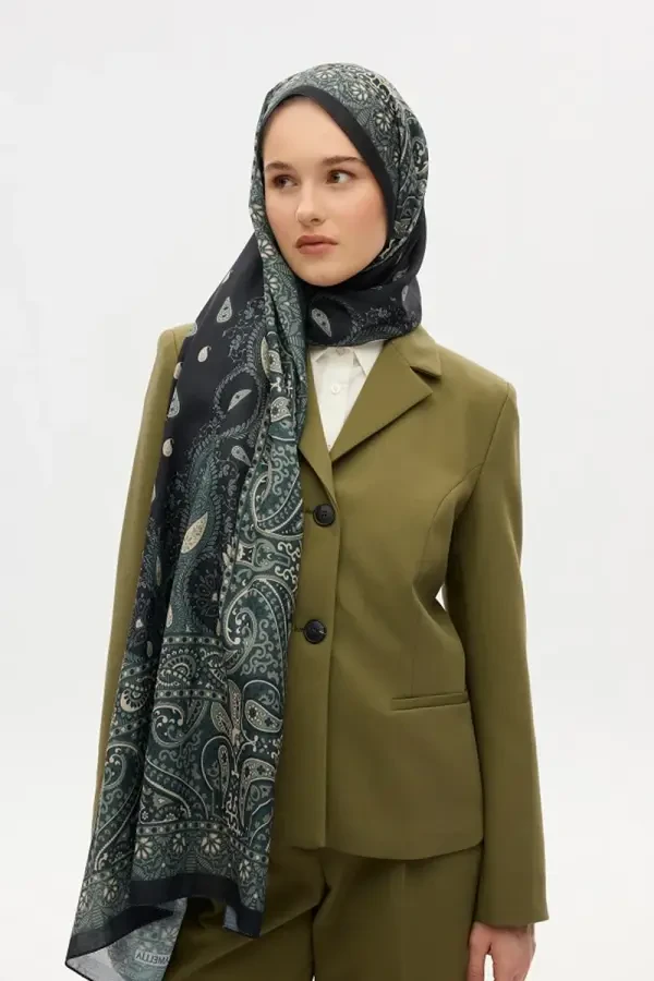 Classic Soft Collection - Yeşil - Camellia Scarfs