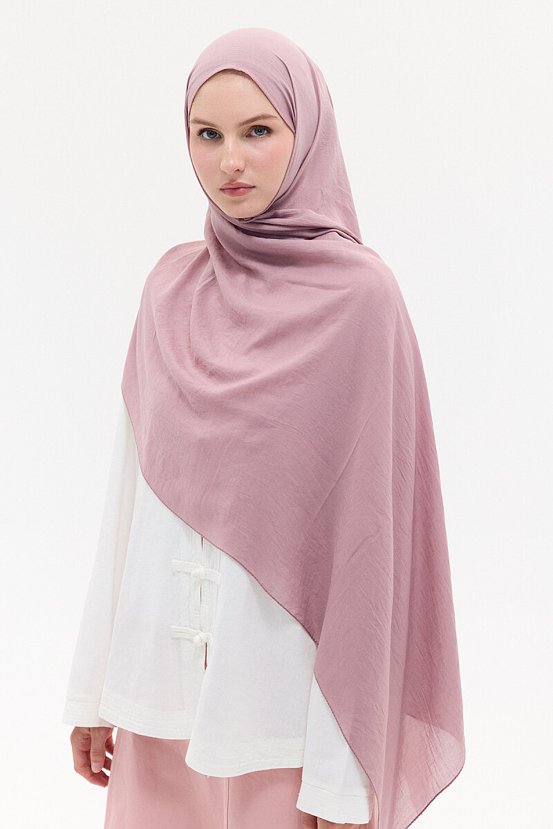 Comfort Cotton Şal - Pembe - 1