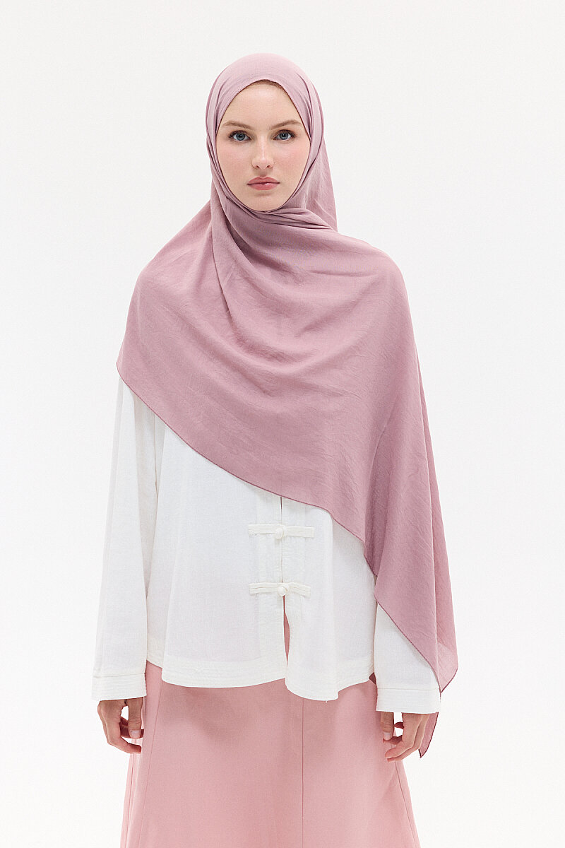 Comfort Cotton Şal - Pembe - 4