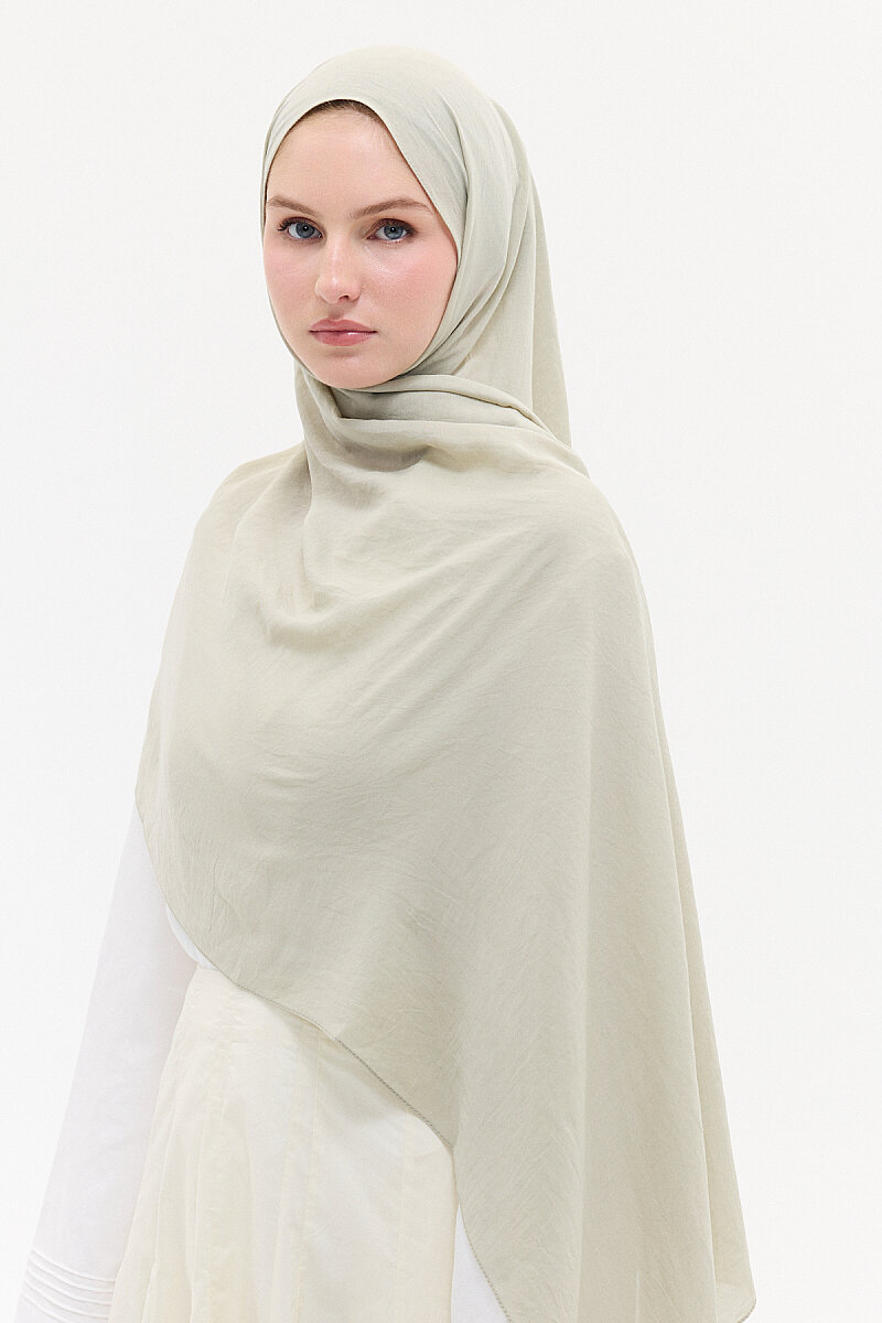 Comfort Cotton Şal - Su Yeşili - 2