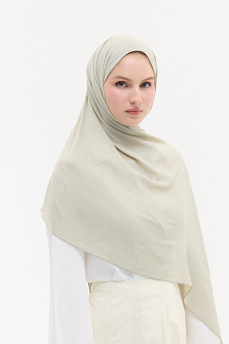 Comfort Cotton Şal - Su Yeşili - 3