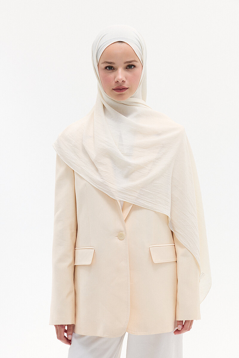 Comfort Cotton Şal - Taş - 3