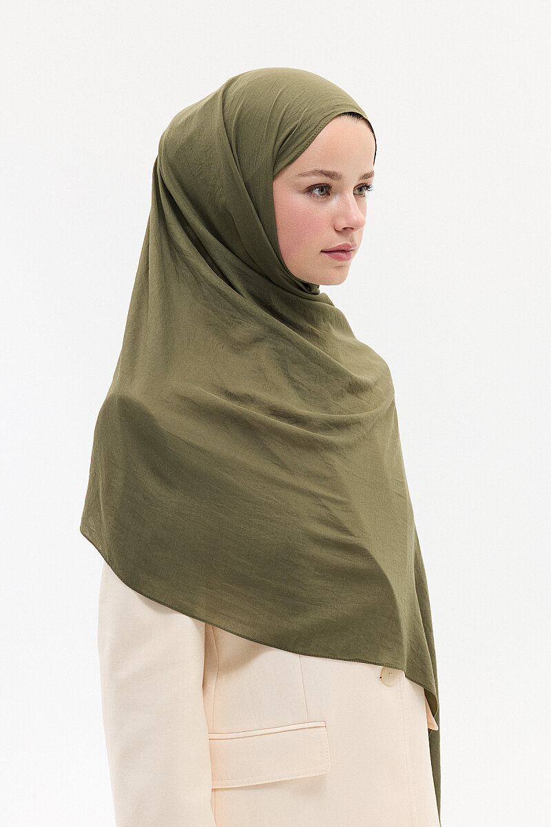 Comfort Cotton Şal - Yeşil - 2