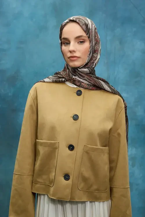 Cyristal Shine Şal - Bej 