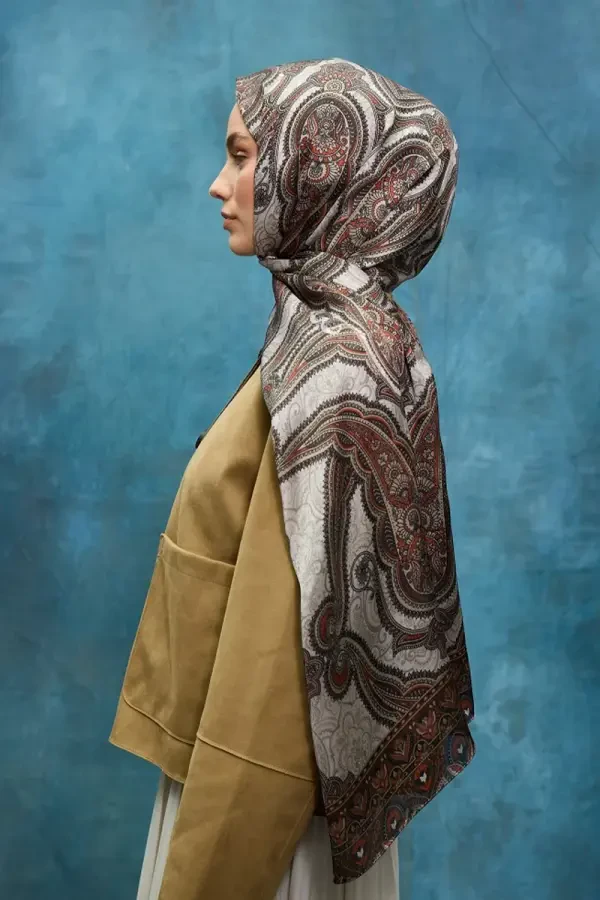 Cyristal Shine Şal - Bej - 4