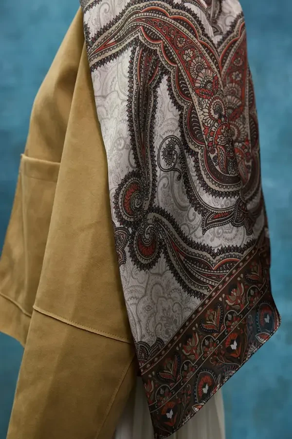 Cyristal Shine Şal - Bej - 5