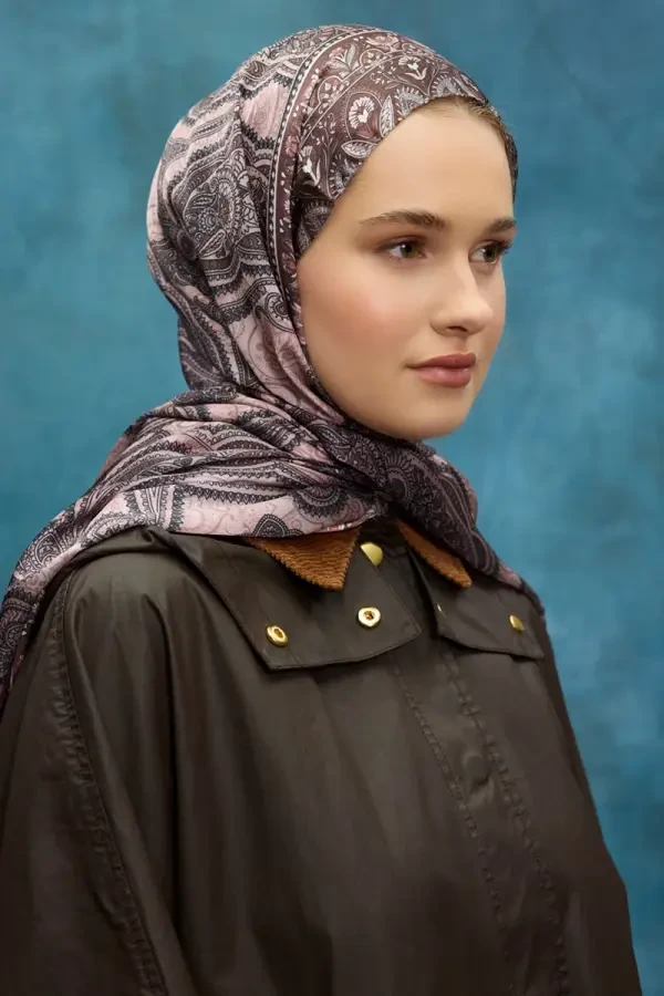 Cyristal Shine Şal - Pembe - 3