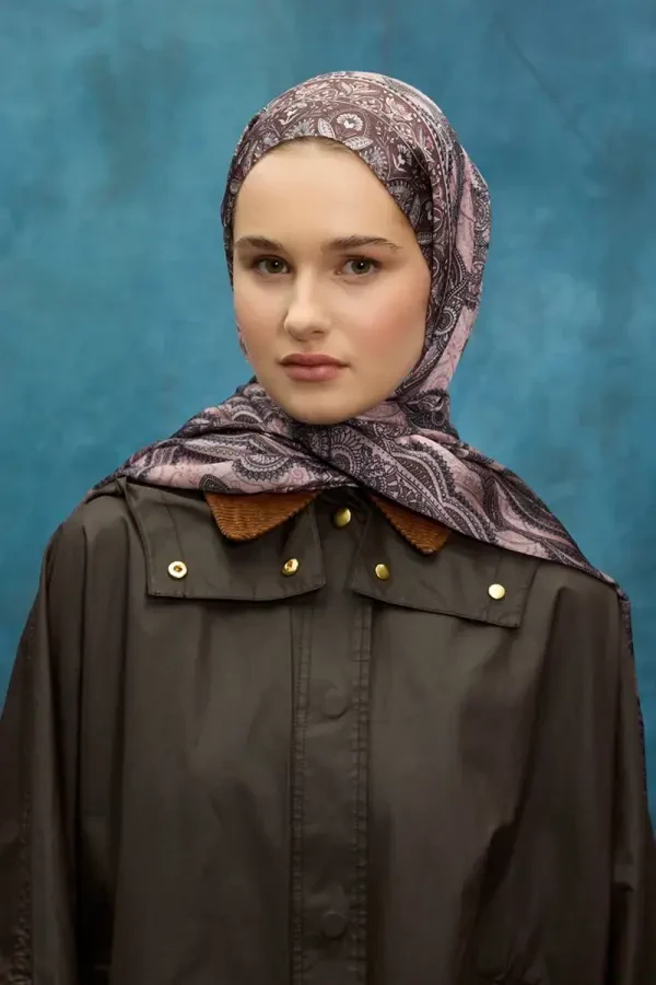 Cyristal Shine Şal - Pembe - 4