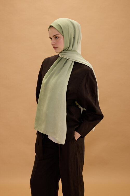 Degrade Kraş Şal - Çağla - Camellia Scarfs