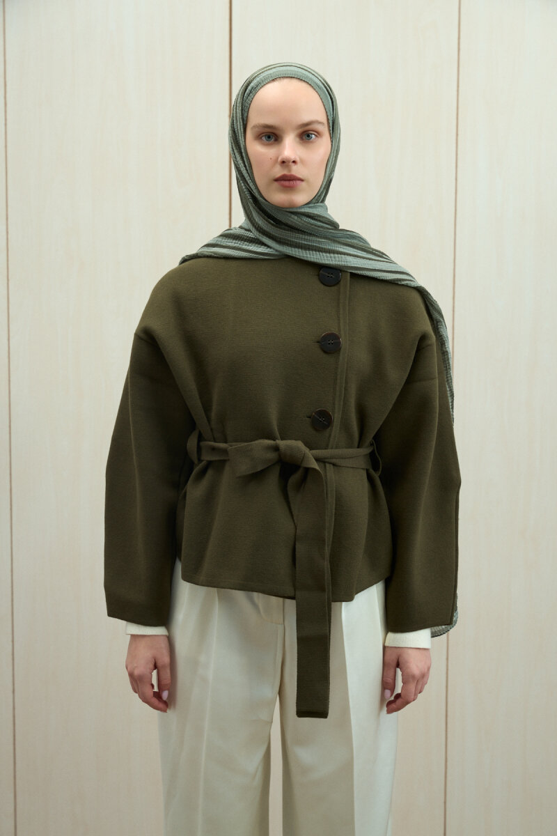 Ecru Dreams Müslin Şal - Nefti - 4