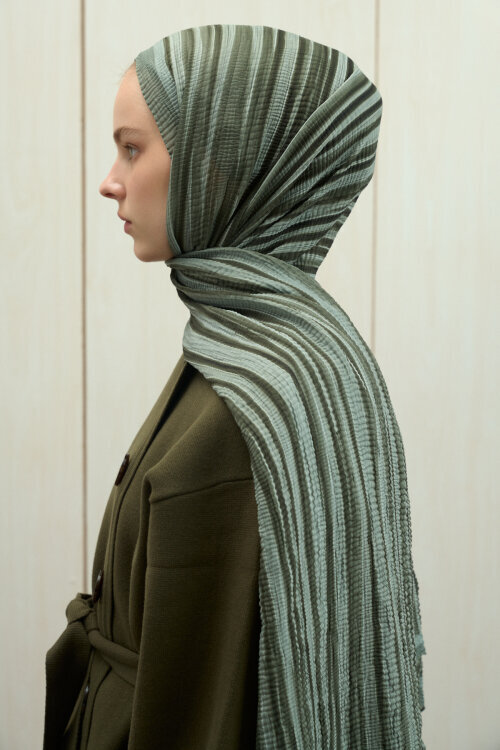 Ecru Dreams Müslin Şal - Nefti - Camellia Scarfs (1)