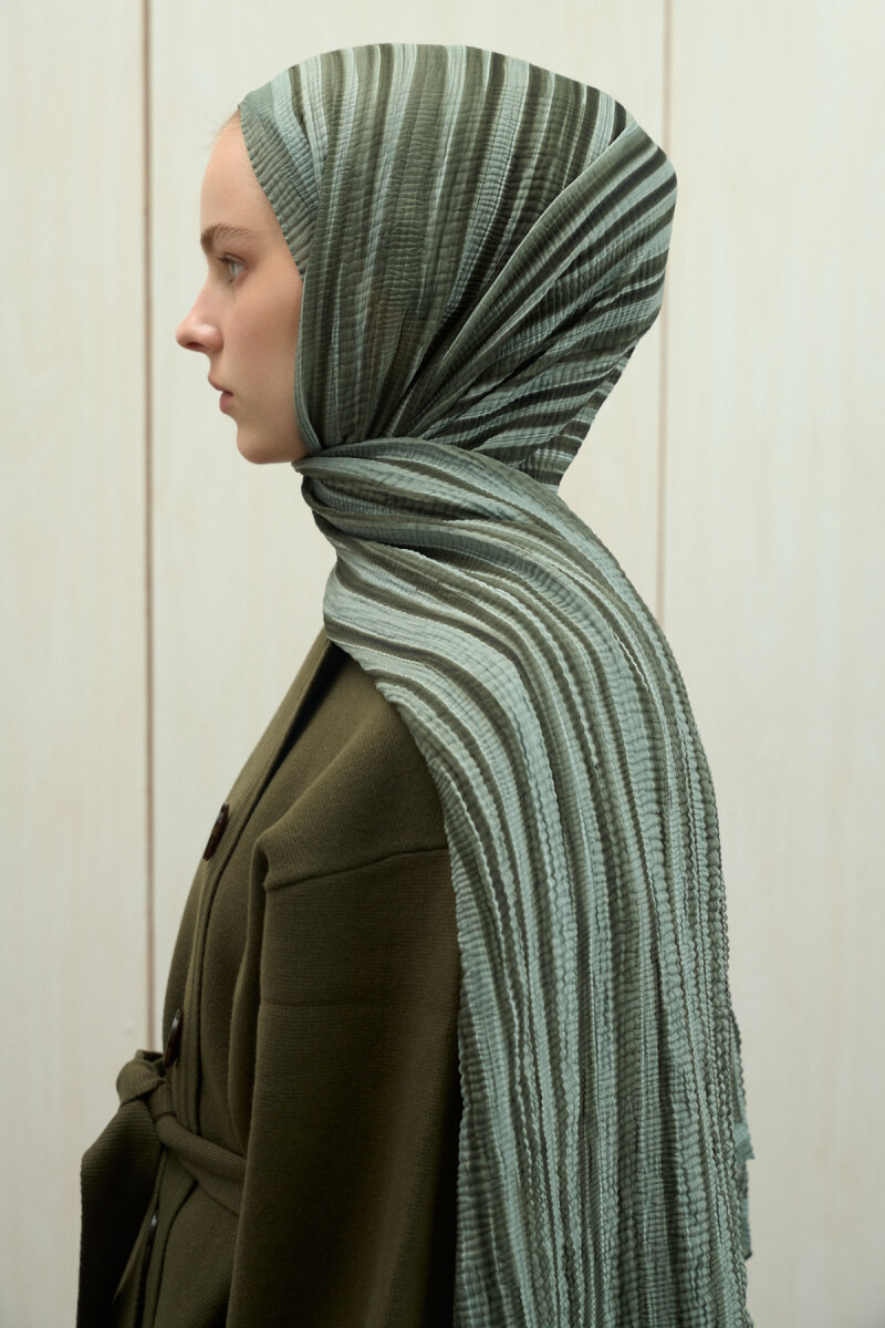 Ecru Dreams Müslin Şal - Nefti - 2