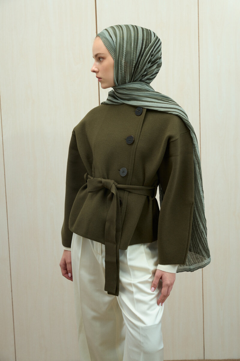 Ecru Dreams Müslin Şal - Nefti - 3