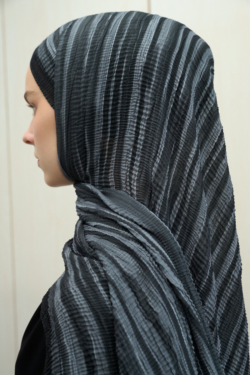 Ecru Dreams Müslin Şal - Siyah - 2