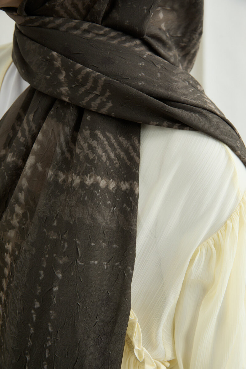 Ekose Kraş Şal - Yeşil - 4