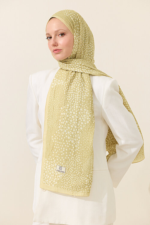 Elegance Kraş Şal - İğde - Camellia Scarfs (1)