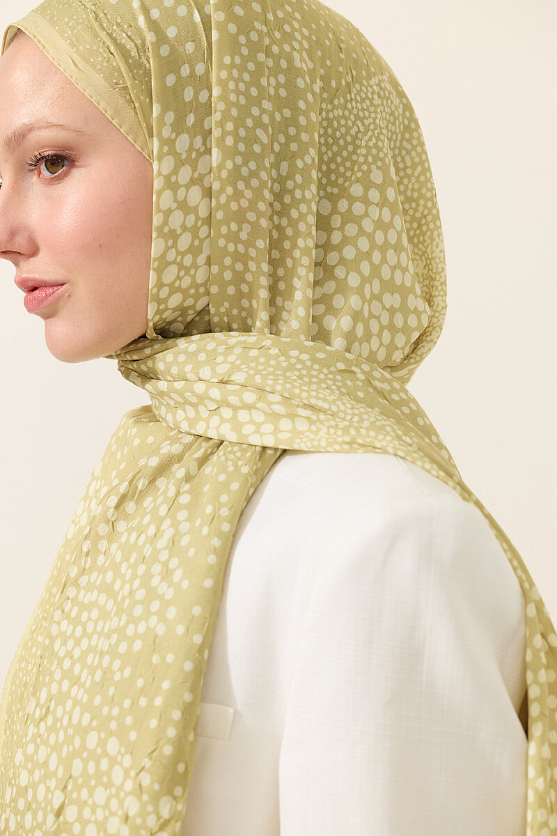 Elegance Kraş Şal - İğde - 4