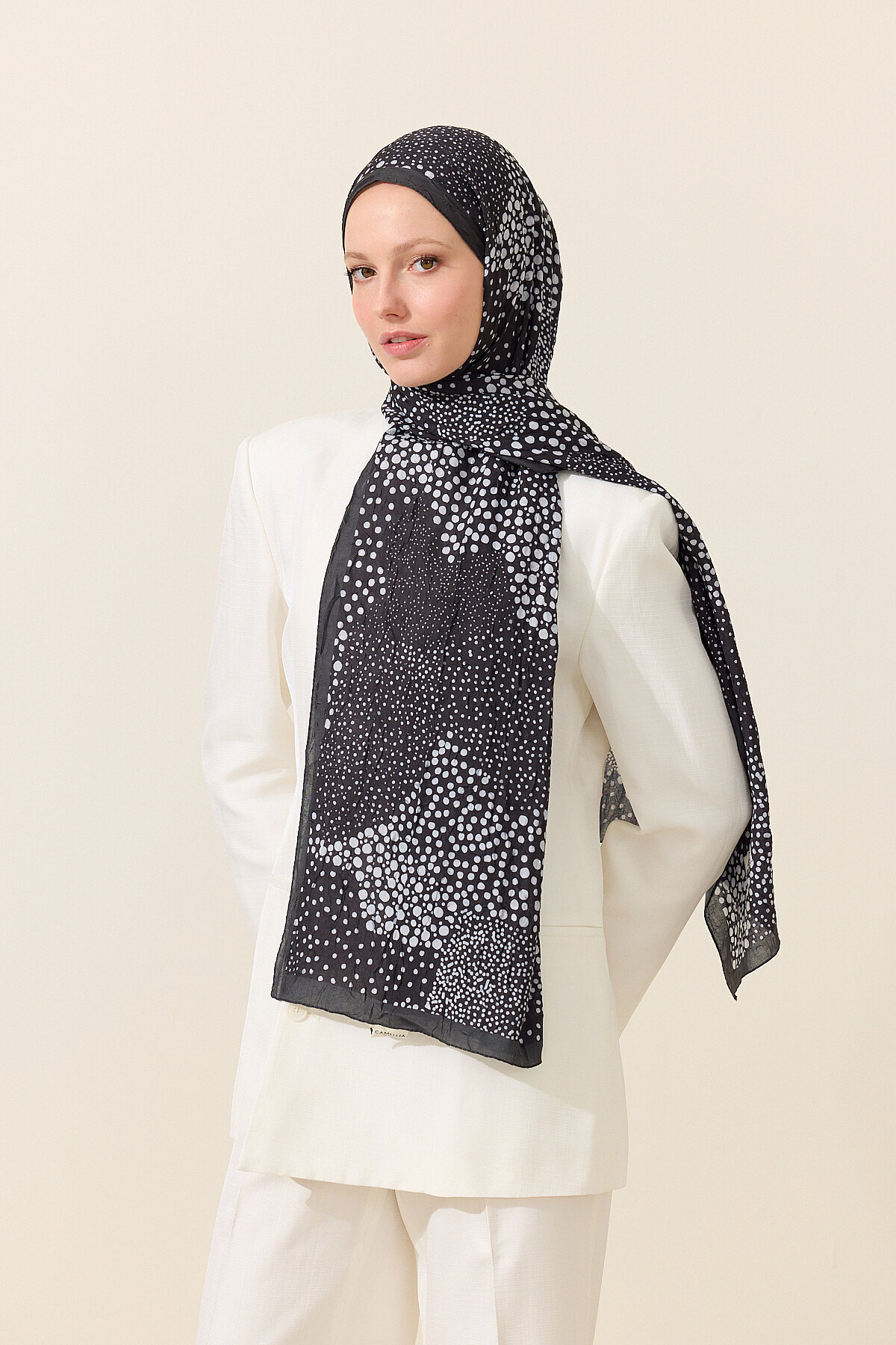 Elegance Kraş Şal - Siyah - Camellia Scarfs (1)