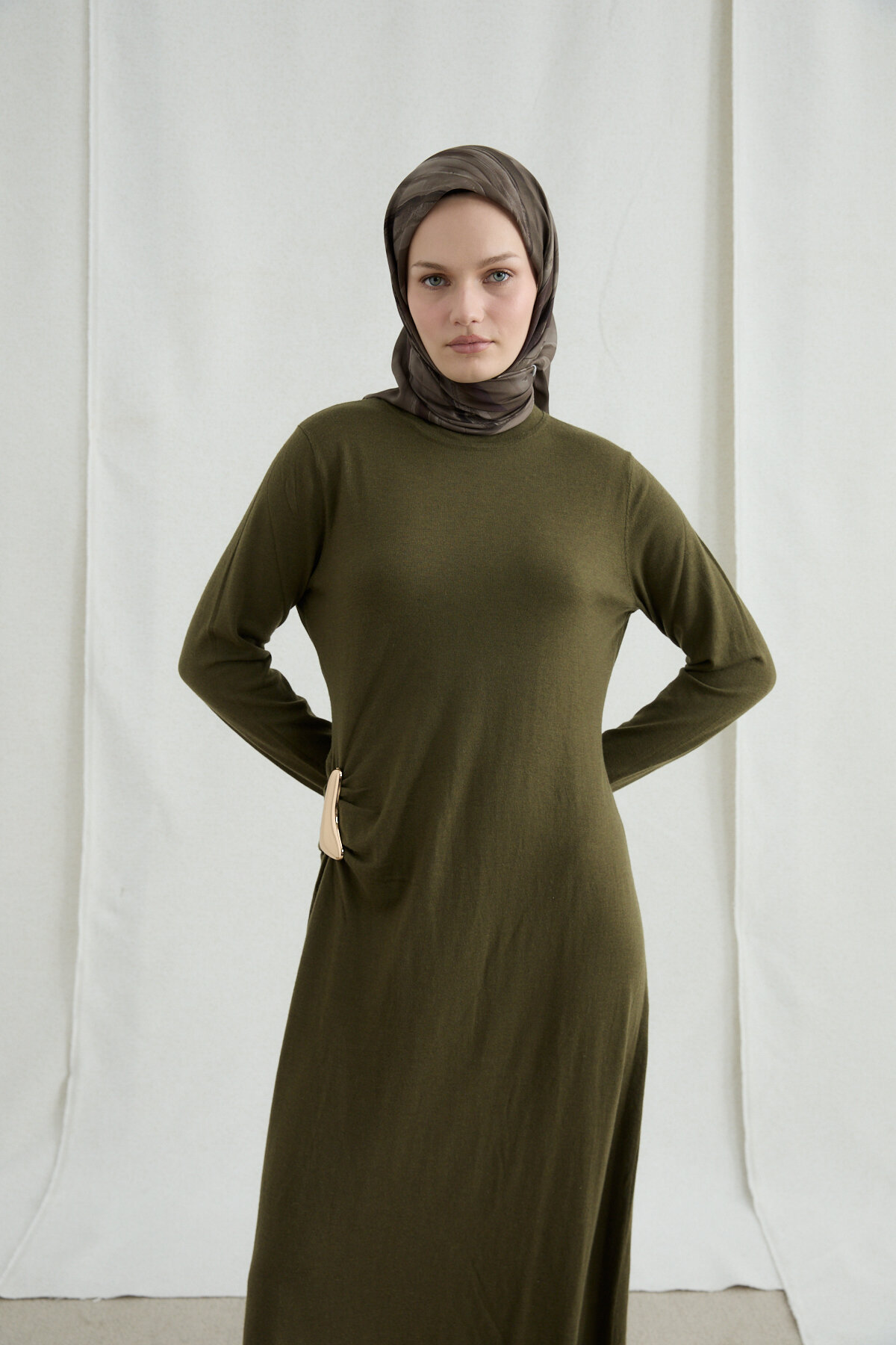 Elenora Soft Eşarp - Mocha - Camellia Scarfs (1)