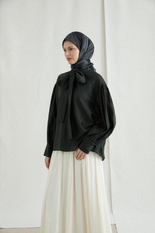 Elenora Soft Eşarp - Siyah - Camellia Scarfs