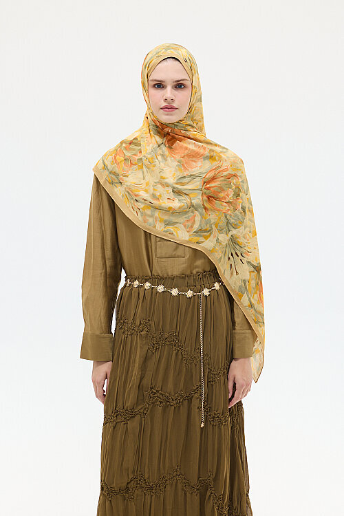 Elora Rami Şal - Camel 