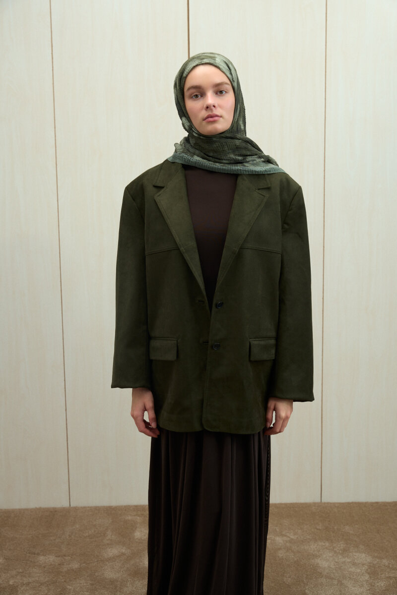 Frosted Bloom Müslin Şal - Nefti - 3