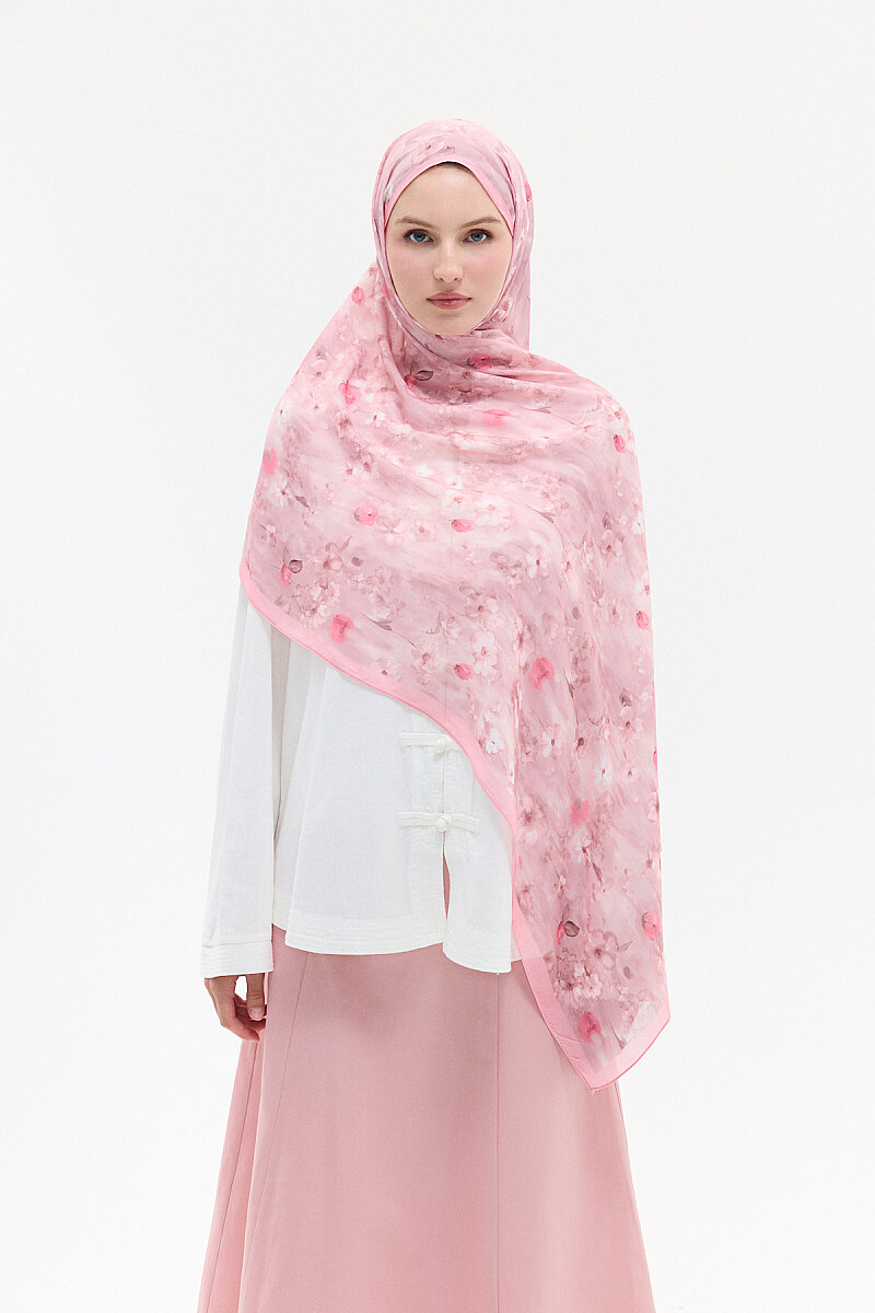 Freya Rami Şal - Pembe - 3